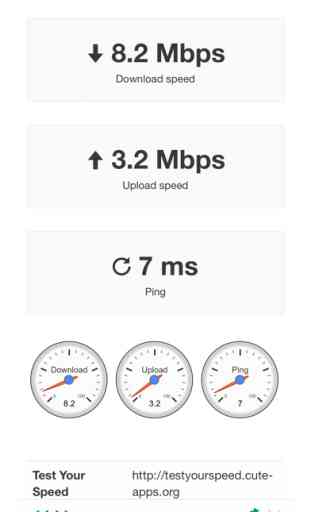 Speed Internet Test app 1