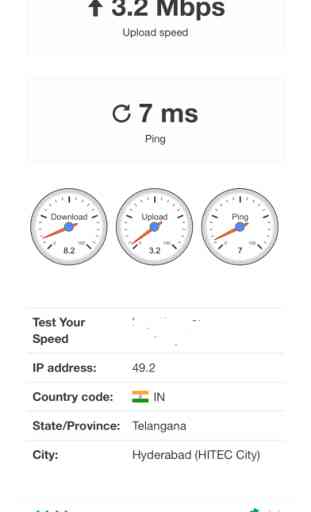 Speed Internet Test app 2