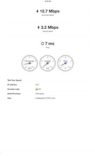 Speed Internet Test app 3