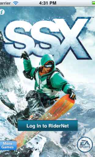 SSX RiderNet by EA Sports 1