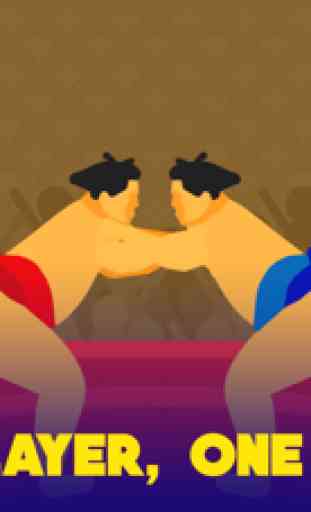 Sumo 2D Wrestle Jump-Angry Real Fighter Physics 4