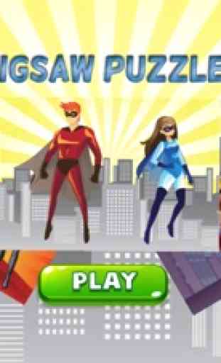 super heroes puzzle learning games for little kids 1