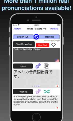 T2T Pro: Speech Translation 3