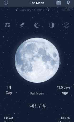 The Moon: Calendar Moon Phases 1
