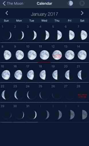 The Moon: Calendar Moon Phases 2