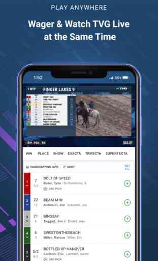 TVG - Horse Racing Betting App 3