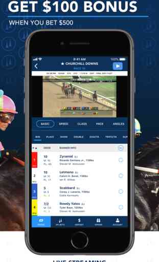 TwinSpires Horse Race Betting 1