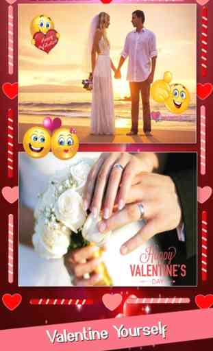 Valentine Yourself- Love Card Photo Stickers App 1