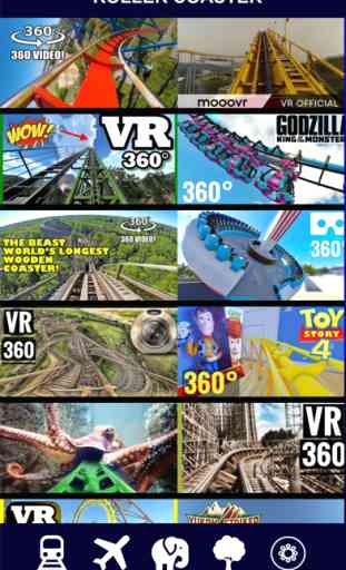 VR 360 Roller Coaster Video HD 1