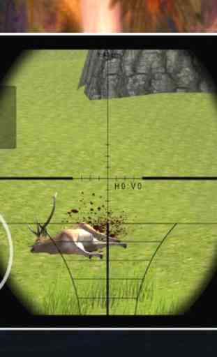 Wild Deer Sniper Hunting : 4