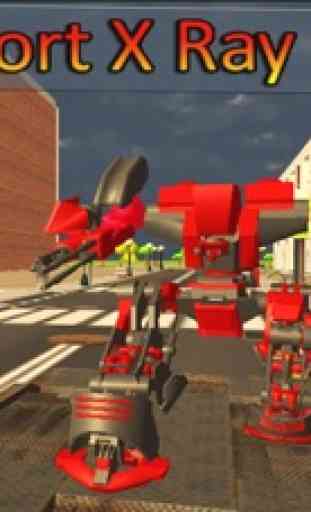 X Ray Robot Transport Semi Truck Parking Simulator 1