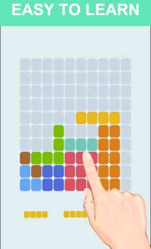 1010 Color Block Puzzle Free to Fit : Logic Stack Dots Hexagon 1