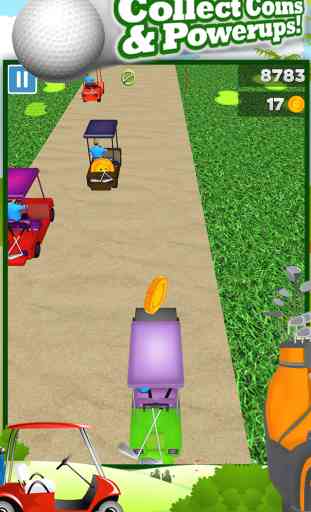3D Golf Cart Racing and Driving Game in Golfing Race Driver Games with Boys FREE 4