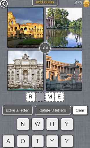 4 Pics 1 Place - The World Travel Picture Quiz and Trivia Words Game Free 1