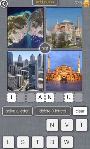4 Pics 1 Place - The World Travel Picture Quiz and Trivia Words Game Free 4