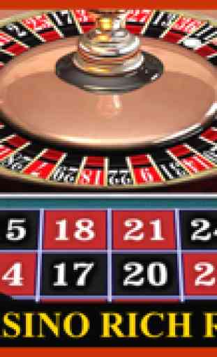A Casino Rich Roulette Vegas Style - A Fun Big Hit Jackpot Win Game Free 1
