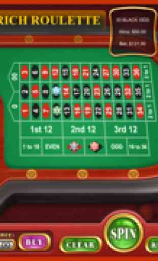 A Casino Rich Roulette Vegas Style - A Fun Big Hit Jackpot Win Game Free 2