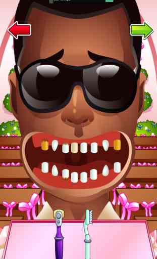 A Celebrity Wedding Day Dentist Game FREE- A fun and fashionable dentist / doctors game for little boys and girls. 3
