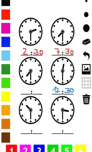 A Clock Coloring Book for Children: Learn to Read the Time of your Watch 1