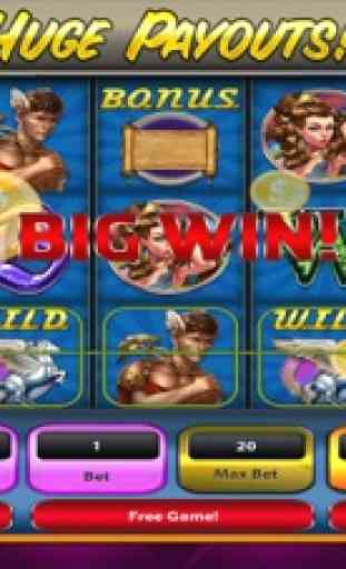 A Greek Gods Slot Machines - Zeus Mount Olympus Odyssey Casino Slots 3