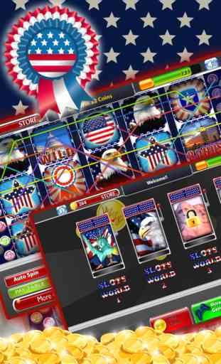 'A New American Slot Machine - a Free Classic Deluxe Casino Adventure 2