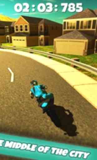 Motorbike Dubai City Driving Simultor 3D 2015 : Expensive motorbikes street racing by rich driver 3
