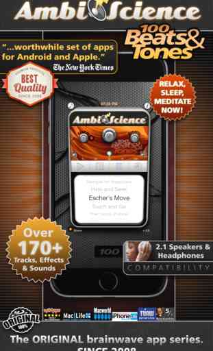 100 Binaural Beats and Isochronic Tones! | AmbiScience™ 1