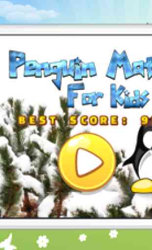 123 Schools First Penguin Math Worksheets in Pre-K 1