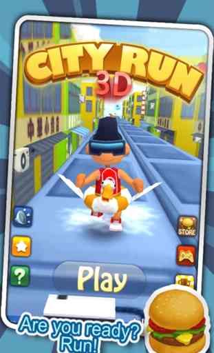 3D City Run-The world's most classic Parkour game 2