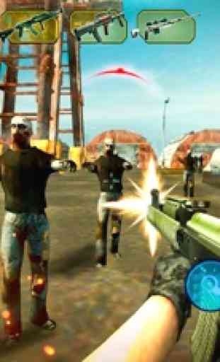3D Zombie Bio Infection Highway Shooter Pro 2