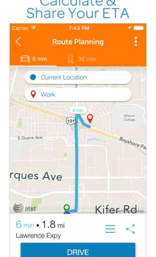 AT&T Navigator: Maps & Traffic 3