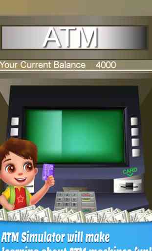 Bank ATM Simulator - Kids Money & Cash Register 3