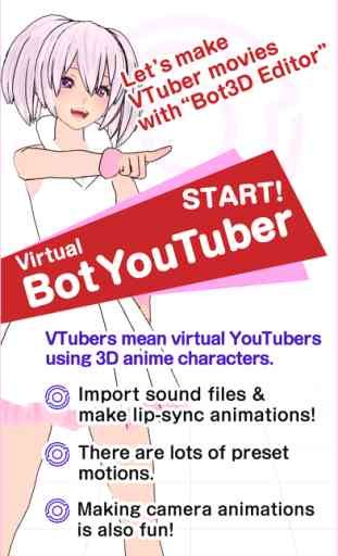 Bot3D Editor - 3D Anime Editor 1