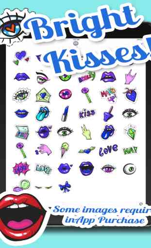 Bright Kisses Stickers 3