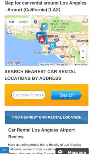 Car hire LAX - Los Angeles USA 3