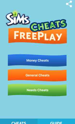 Cheats for The SIMS FreePlay + 1
