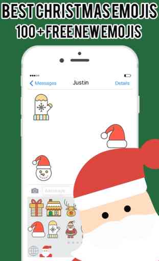 Christmas Emoji - Merry Xmas & Happy New Year 2017 2