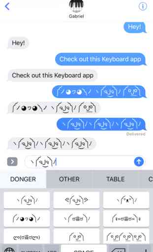 Dongers Keyboard - Your Personal ASCII Emoji 3