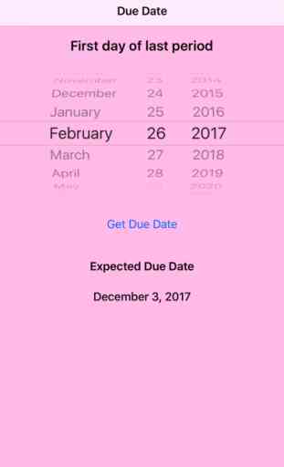 Due Date Calculator - Pregnancy Calendar Tracker 1