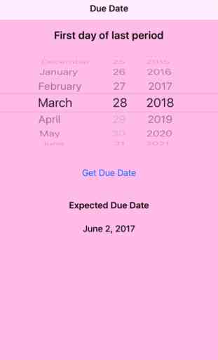 Due Date Calculator - Pregnancy Calendar Tracker 2