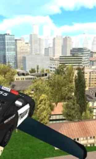 Fly-ing Police Car Sim-ulator 3D 2