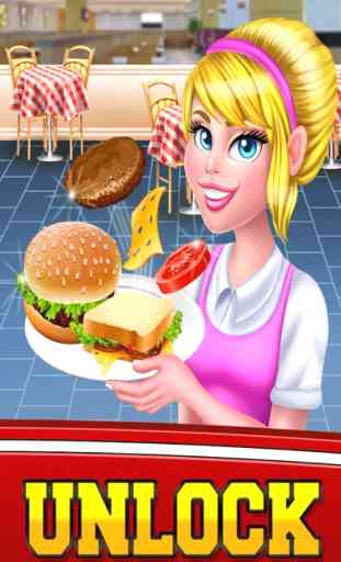 Food Cafe Kitchen Chef : Cooking Maker kids Games 3