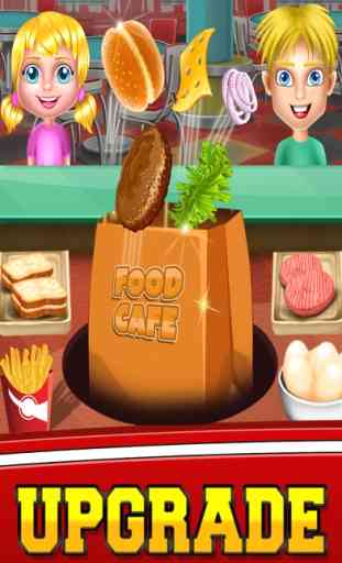 Food Cafe Kitchen Chef : Cooking Maker kids Games 4