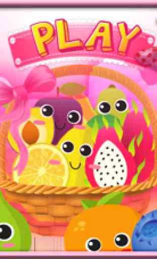 Fruit Vocab & Paint Game 2 - Artstudio for kids 1