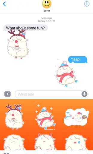 Funny and Fluffy Sheep Stickers 2