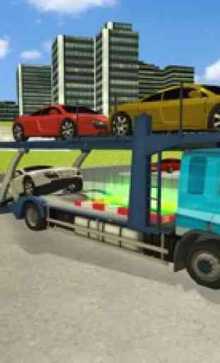 Grand Car Transporter Trailer Sim-ulator Pro 2017 2