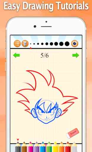 How to Draw for Dragon Ball Z Drawing and Coloring 1
