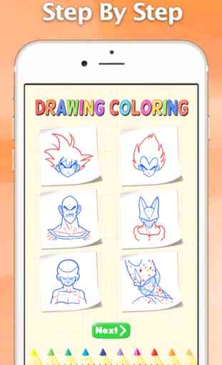 How to Draw for Dragon Ball Z Drawing and Coloring 2