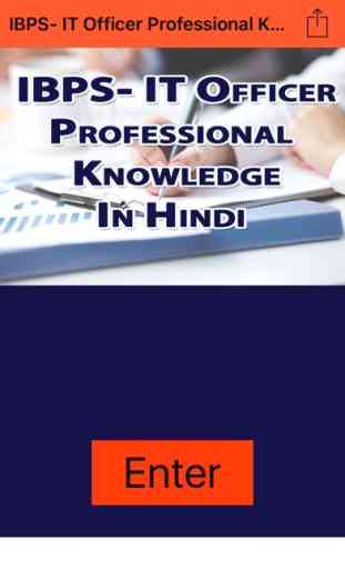 IBPS-IT Officer Professional Knowledge SO in Hindi 1