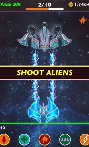 idle Alien Hunter: Space Tap Revenge --RPG clicker games 4